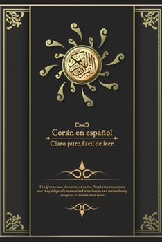 Paperback Corán en español: Claro, puro, fácil de leer. [Spanish] Book
