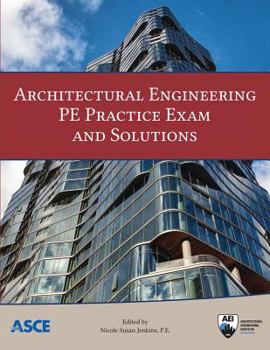 Paperback Architectural Engineering P.E. Practice Exam and Solutions Book