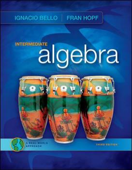 Paperback Intermediate Algebra: A Real-World Approach Book