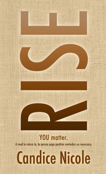 Hardcover Rise: You Matter Book