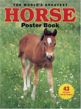 Paperback The World's Greatest Horse Poster Book