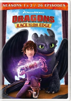 DVD Dragons: Race to the Edge Seasons 1 & 2 Book