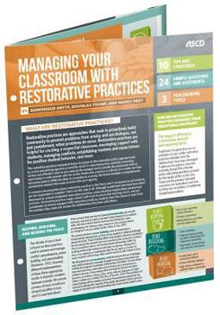 Wall Chart Managing Your Classroom with Restorative Practices (Quick Reference Guide) Book