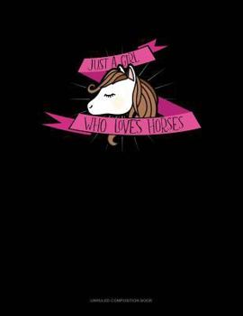 Paperback This Girl Loves Jesus and Horses: Unruled Composition Book