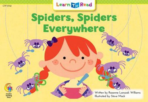 Paperback Spiders, Spiders Everywhere! Book