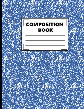 Paperback Blue Composition Notebook Journal Paperback 140 Pages (8.5" x 11") Book
