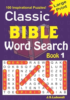 Paperback Classic BIBLE Word Search Book