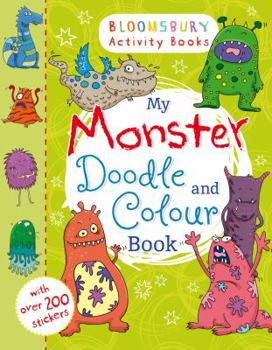 Paperback My Monster Doodle & Colour Book