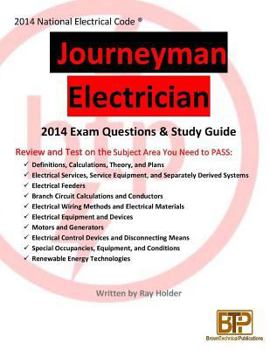 Paperback 2014 Journeyman Electrician Study Guide Book