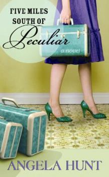 Hardcover Five Miles South of Peculiar [Large Print] Book