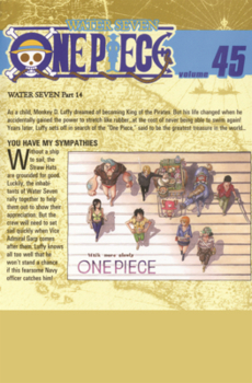 Library Binding You Have My Sympathies. (One Piece, Vol. 45) Book