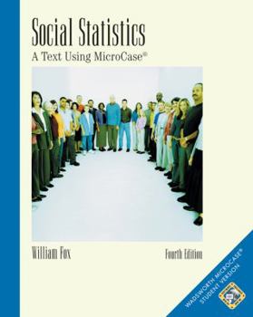 Paperback Social Statistics: A Text Using Microcase Book