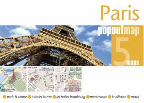 Paperback Paris Popout Map Book