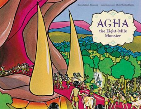 Hardcover Agha the Eight-Mile Monster Book