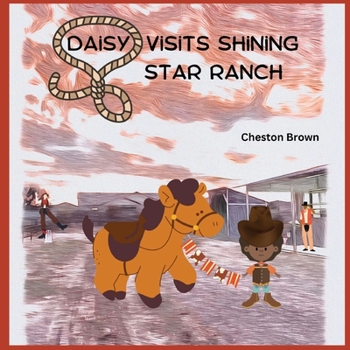 Paperback Daisy Visits Shining Star Ranch [Large Print] Book