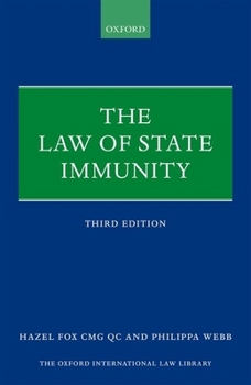 Hardcover Law of State Immunity (Revised) Book