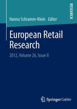 Paperback European Retail Research: 2012, Volume 26, Issue II Book