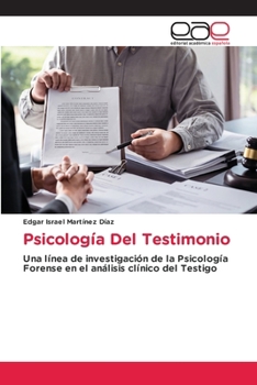 Paperback Psicología Del Testimonio [Spanish] Book