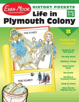 Paperback History Pockets: Life in Plymouth Colony, Grade 1 - 3 Teacher Resource Book