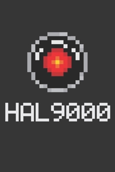 Paperback Hal9000 Notebook: Lined Journal, 120 Pages, 6 x 9, Affordable Gift Journal Matte Finish Book