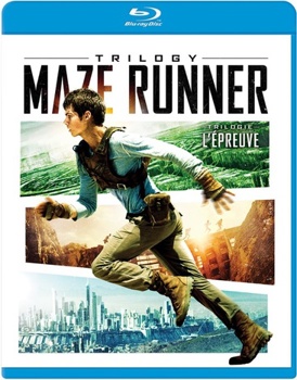 Blu-ray The Maze Runner Trilogy Book