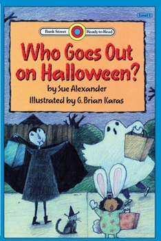 Paperback Who Goes Out on Halloween?: Level 1 Book