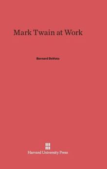 Hardcover Mark Twain at Work Book