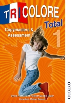 Spiral-bound Tricolore Total 1 Copymasters and Assessment Book