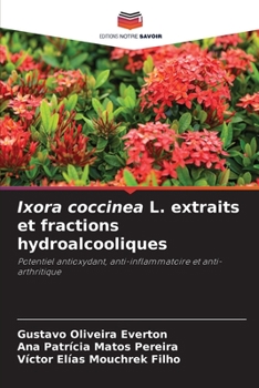 Paperback Ixora coccinea L. extraits et fractions hydroalcooliques [French] Book