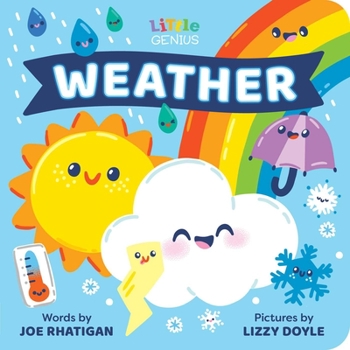 Board book Little Genius Weather Book