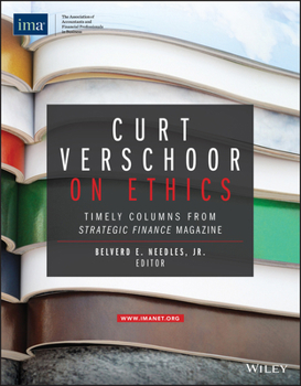 Paperback Curt Verschoor on Ethics: Timely Columns from Strategic Finance Magazine Book