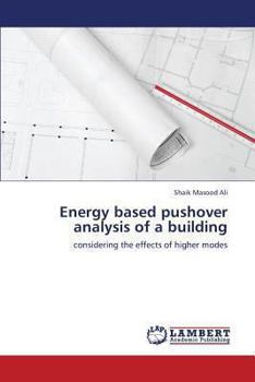 Paperback Energy Based Pushover Analysis of a Building Book