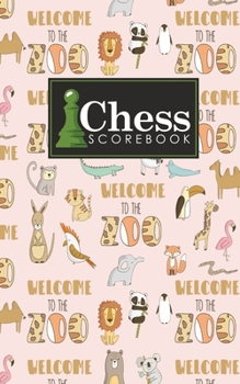 Paperback Chess Scorebook: Chess Match Book, Chess Notebook Paper, Chess Score Notebook, Chess Journal, Record Your Games, Log Wins Moves, Tactic Book