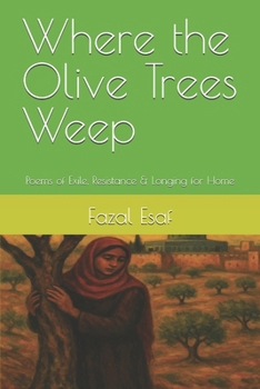 Paperback Where the Olive Trees Weep: Poems of Exile, Resistance & Longing for Home Book