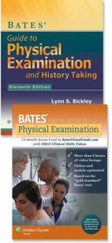 Hardcover Bickley Bates' Guide to Physical Examination Plus Visual Guide Package Book