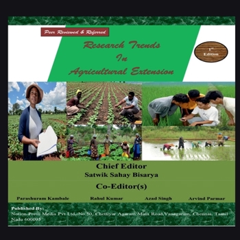 Paperback Research Trends In Agricultural Extension Book