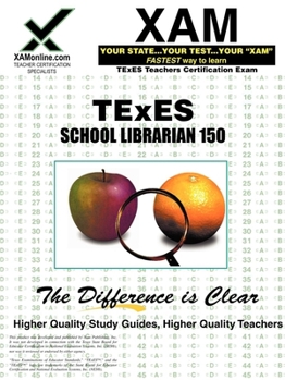 Paperback TExES School Librarian 150 Teacher Certification Test Prep Study Guide Book