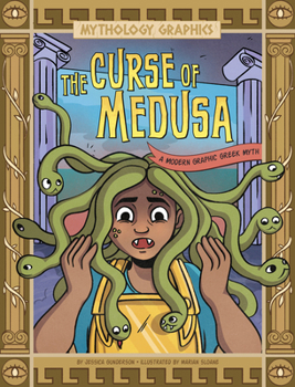 Paperback The Curse of Medusa: A Modern Graphic Greek Myth Book