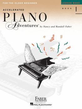 Paperback Accelerated Piano Adventures for the Older Beginner - Lesson Book 1 Book