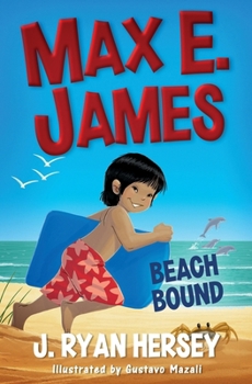 Paperback Max E. James: Beach Bound [Large Print] Book