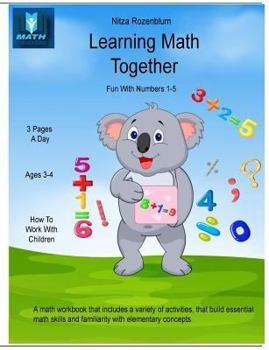 Paperback Learning Math Together: Fun With Numbers 1 - 5 Book