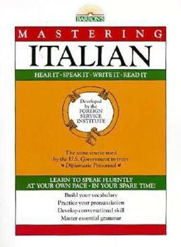 Paperback Mastering Italian: Book Only Book