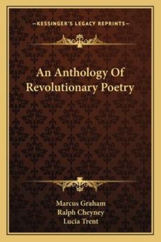 Paperback An Anthology Of Revolutionary Poetry Book