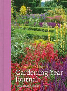 Hardcover Christopher Lloyd's Gardening Year Journal Book