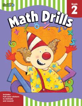 Paperback Math Drills: Grade 2 (Flash Skills) Book