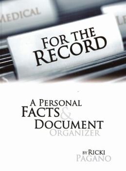 Paperback For the Record: A Personal Facts & Document Organizer Book