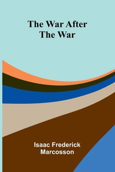 Paperback The War After the War Book