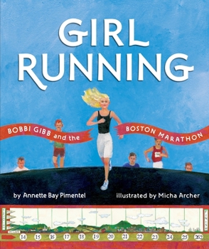 Hardcover Girl Running Book