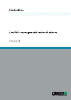 Paperback Qualitätsmanagement im Krankenhaus [German] Book