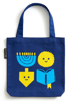 Suzy Ultman's Hannukah: Light Latkes Lit Mini Tote Bag